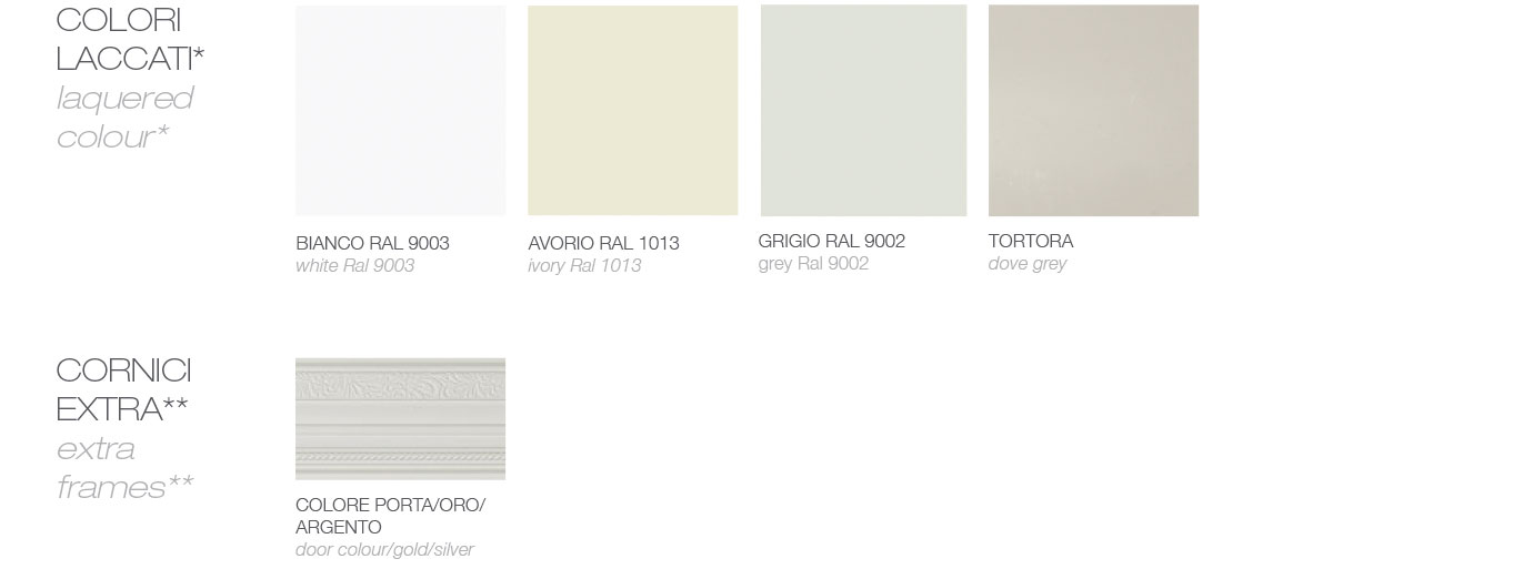 Collezione CLASSIC Romagnoli - CHIC