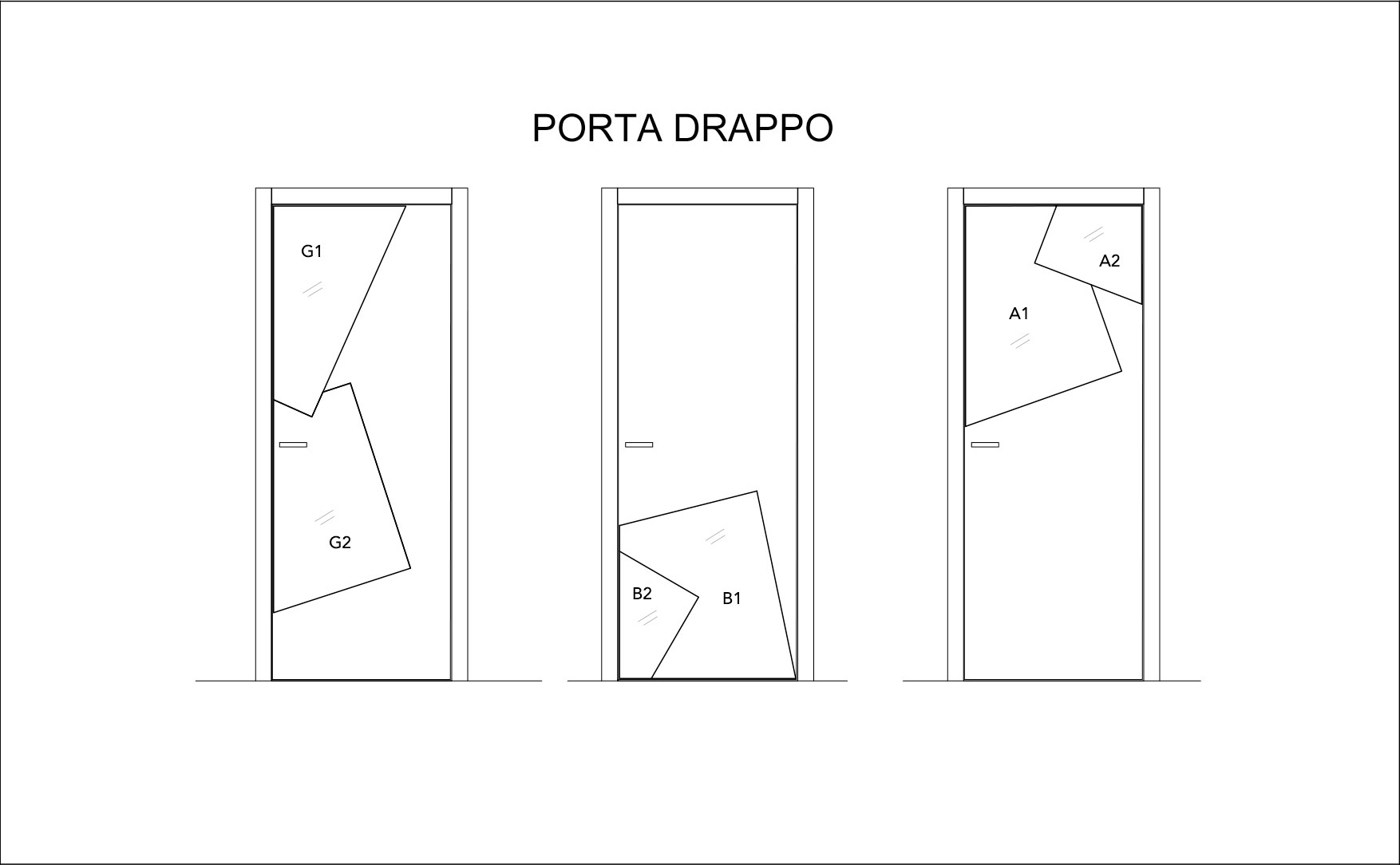 Collezione PORTE40 Romagnoli - DRAPPO
