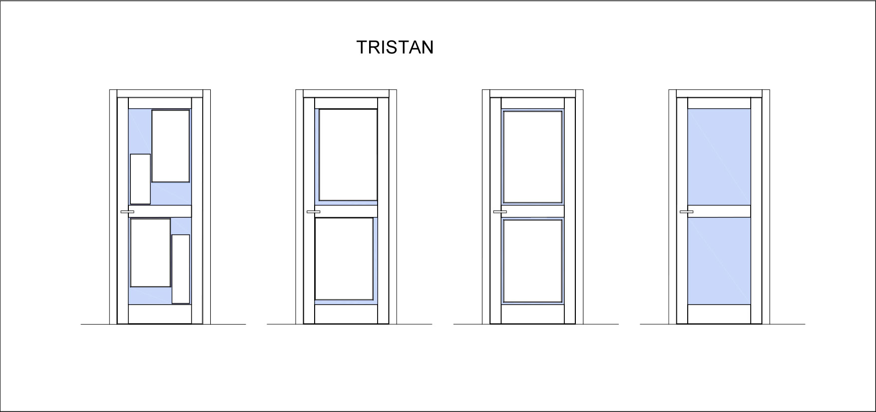 Collezione PORTE40 Romagnoli - TRISTAN