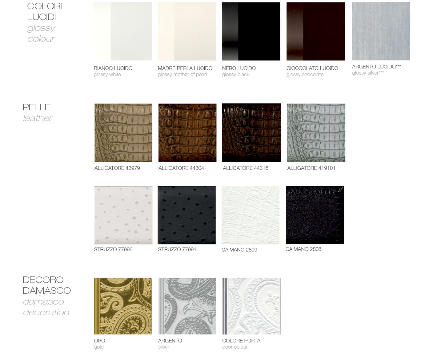 Collezione PRESTIGE_CLASSIC Romagnoli - FARAONE